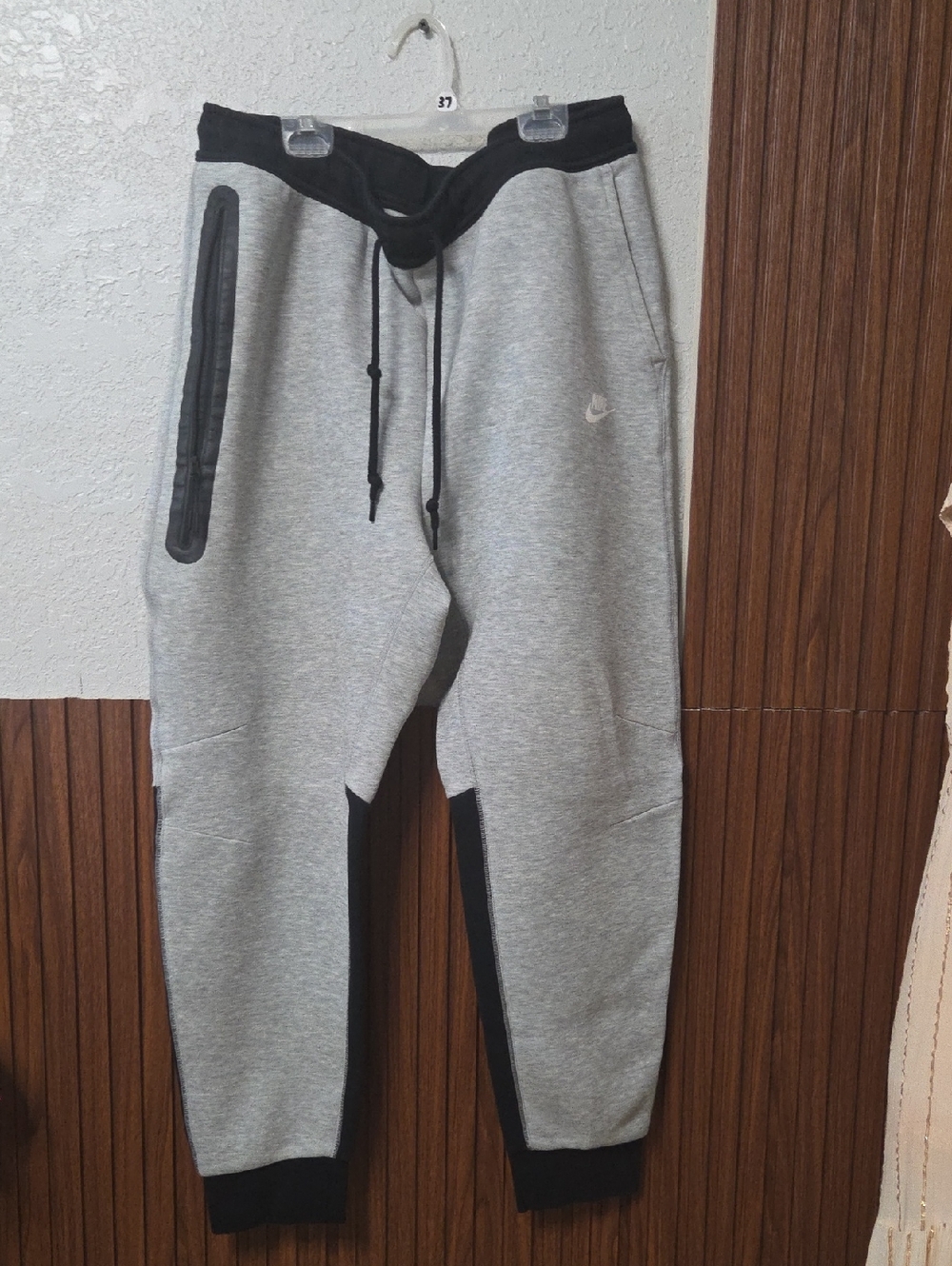 Nike Black and Gray Set Jacket And Pants Zip-Up Hooded Jacket 2yp Size Xlarge. - Picture 7 of 9